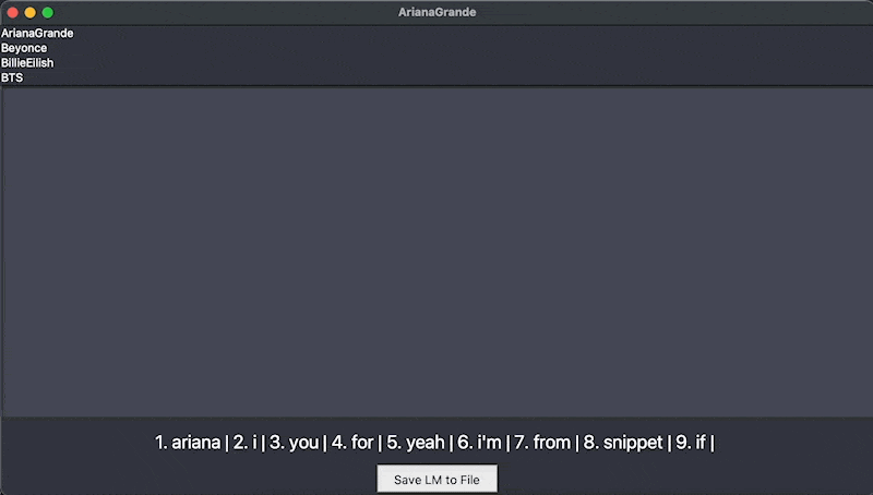Sing Predictor screenshot 1